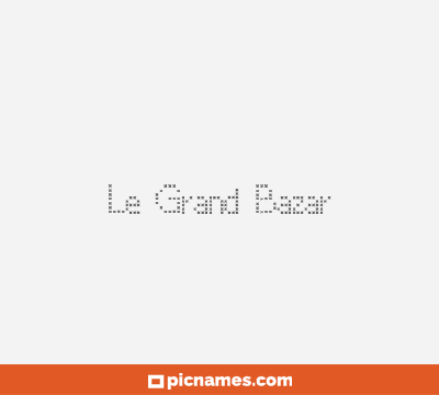 Le Grand Bazar